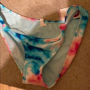 BNWT SO bikini bottom Fireworks Dye women size XL
